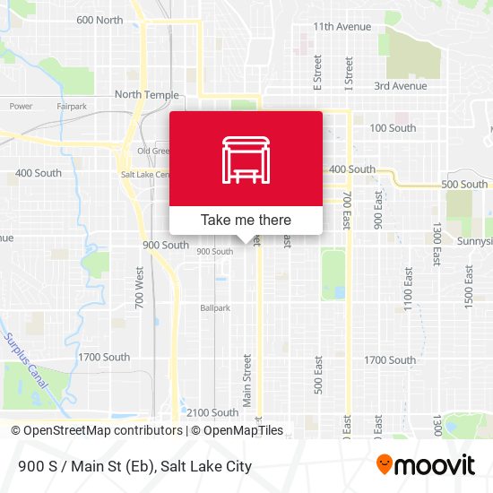 Mapa de 900 S / Main St (Eb)