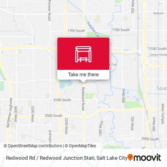 Redwood Rd / Redwood Junction Stati map