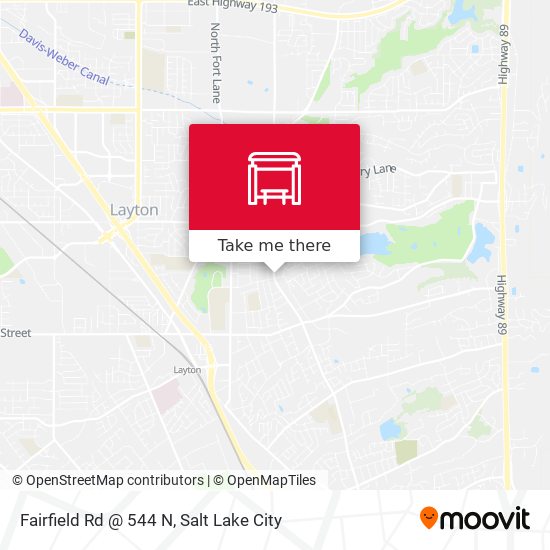 Fairfield Rd @ 544 N map