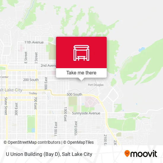 U Union Building (Bay D) map