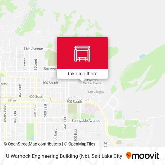 Mapa de U Warnock Engineering Building (Nb)