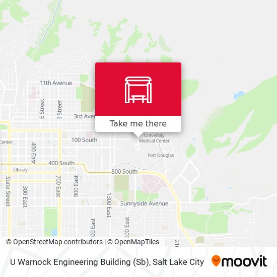 Mapa de U Warnock Engineering Building (Sb)
