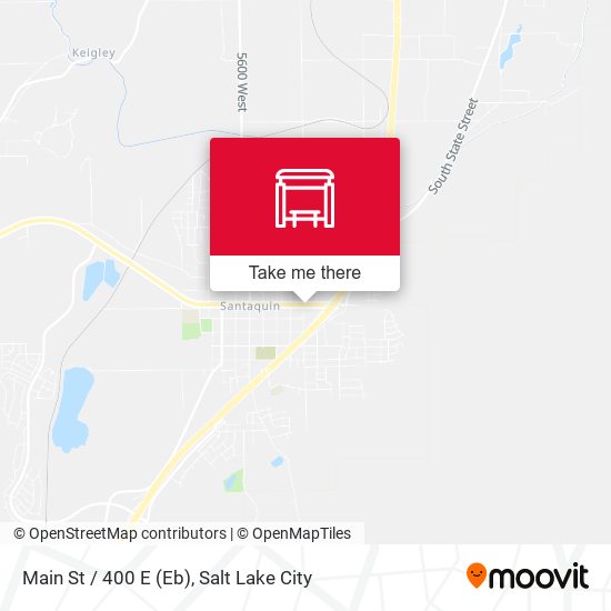 Main St / 400 E (Eb) map
