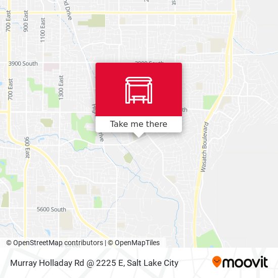 Murray Holladay Rd @ 2225 E map