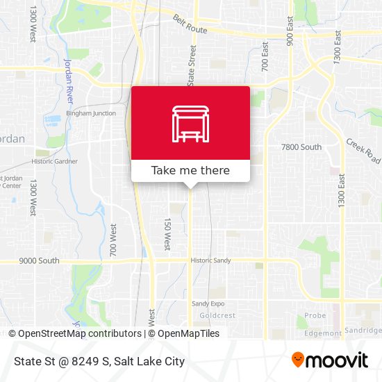 State St @ 8249 S map