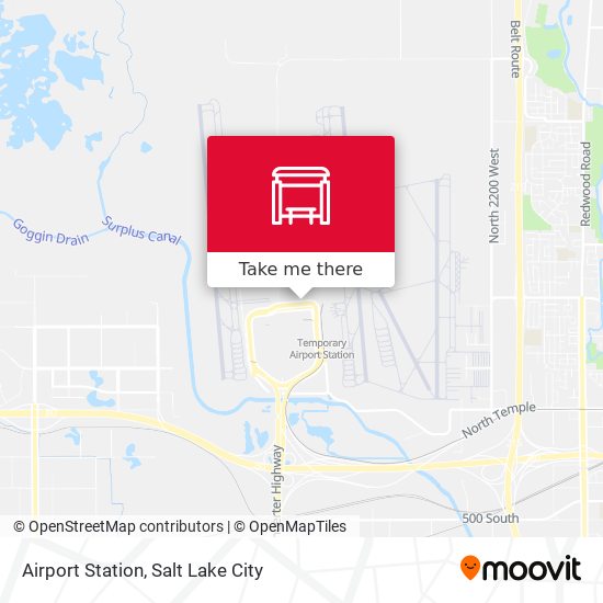 Airport Station map