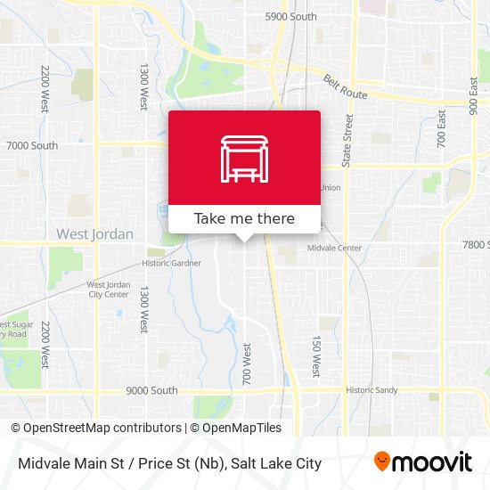 Mapa de Midvale Main St / Price St (Nb)