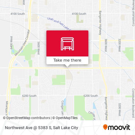 Northwest Ave @ 5383 S map
