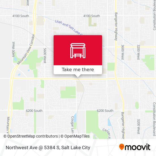 Northwest Ave @ 5384 S map