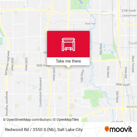 Mapa de Redwood Rd / 3550 S (Nb)