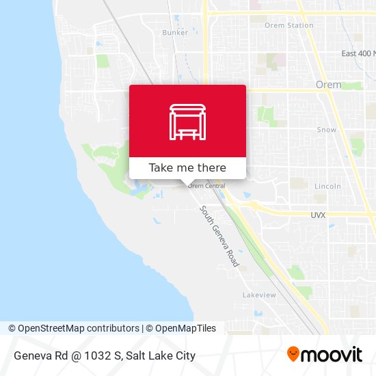 Geneva Rd @ 1032 S map