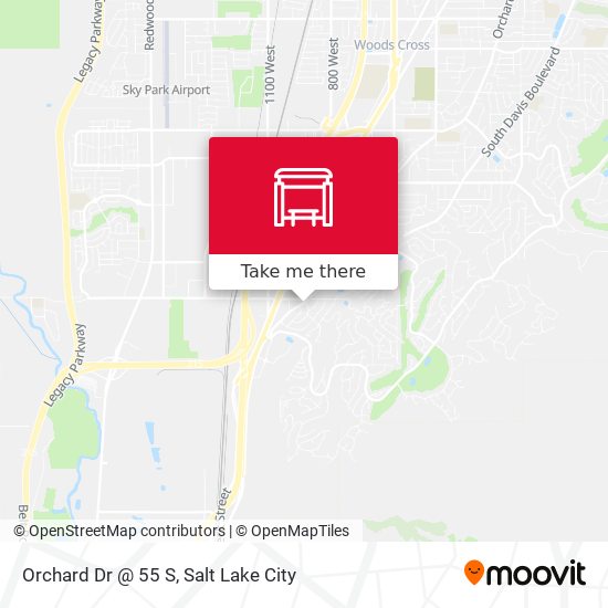 Orchard Dr @ 55 S map