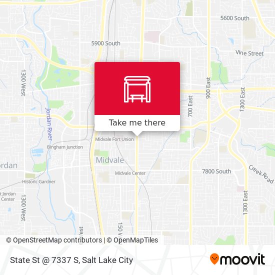 State St @ 7337 S map
