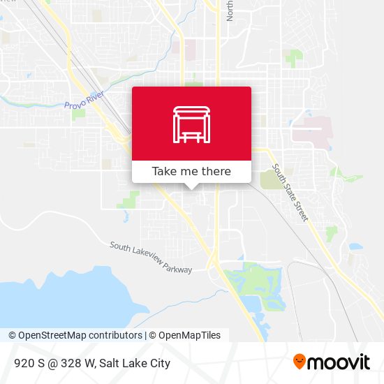 920 S @ 328 W map