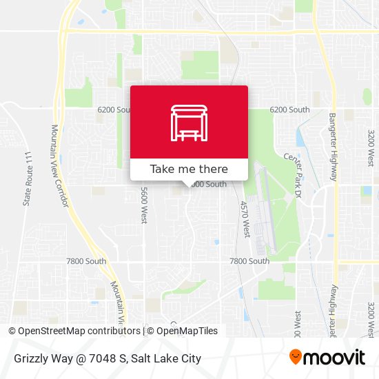 Mapa de Grizzly Way @ 7048 S