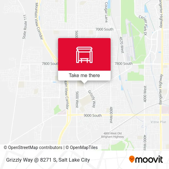 Grizzly Way @ 8271 S map