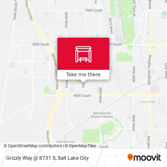 Grizzly Way @ 8731 S map