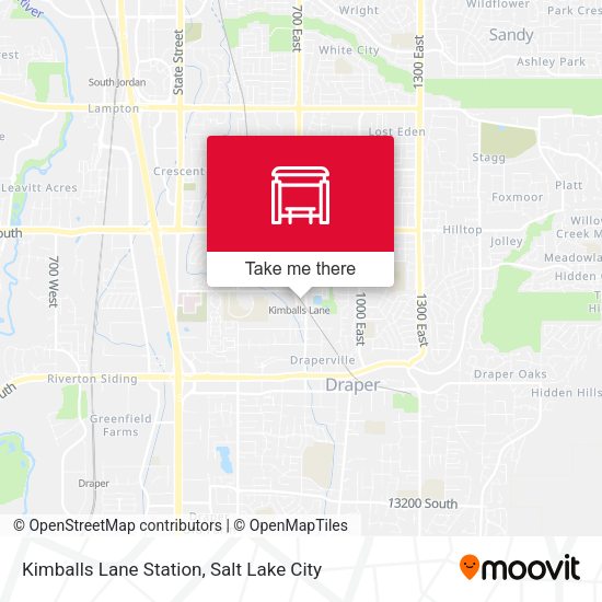 Mapa de Kimballs Lane Station