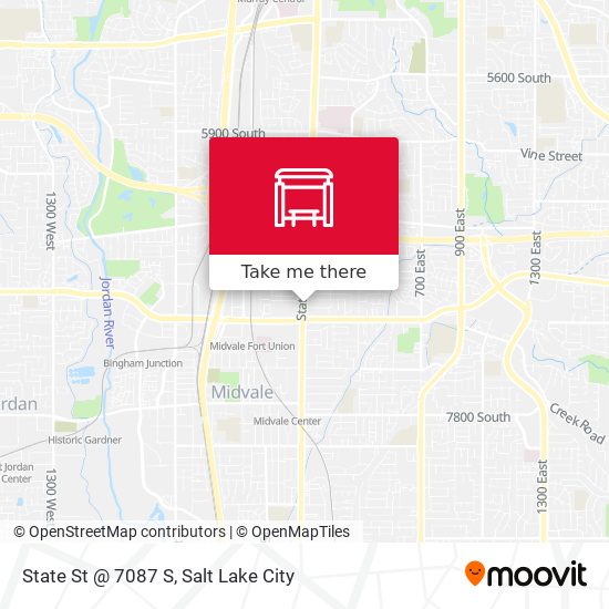 Mapa de State St @ 7087 S