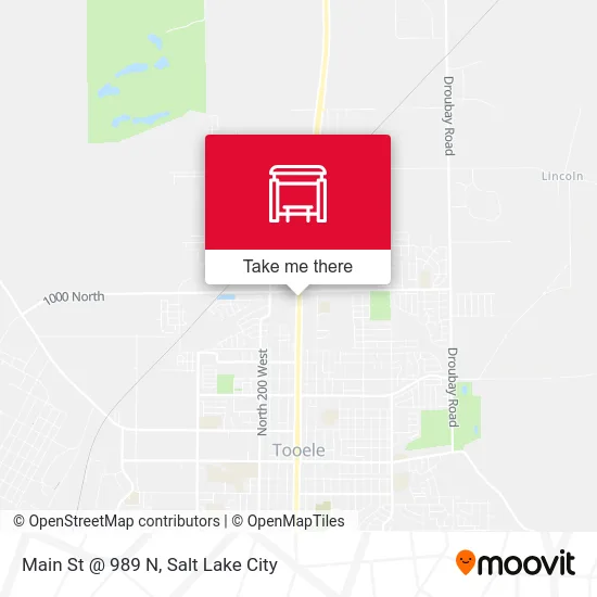 Main St @ 989 N map