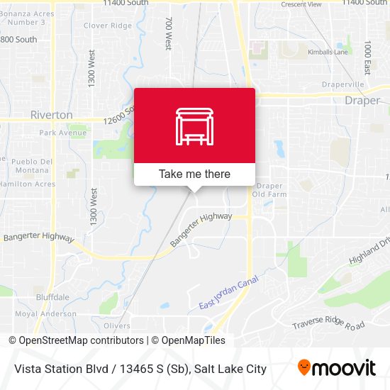 Vista Station Blvd / 13465 S (Sb) map