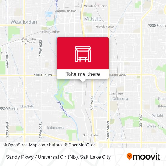Mapa de Sandy Pkwy / Universal Cir (Nb)