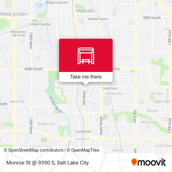 Mapa de Monroe St @ 9390 S
