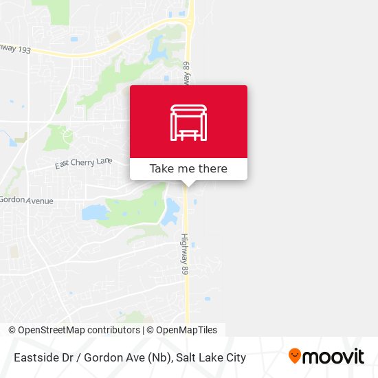 Eastside Dr / Gordon Ave (Nb) map