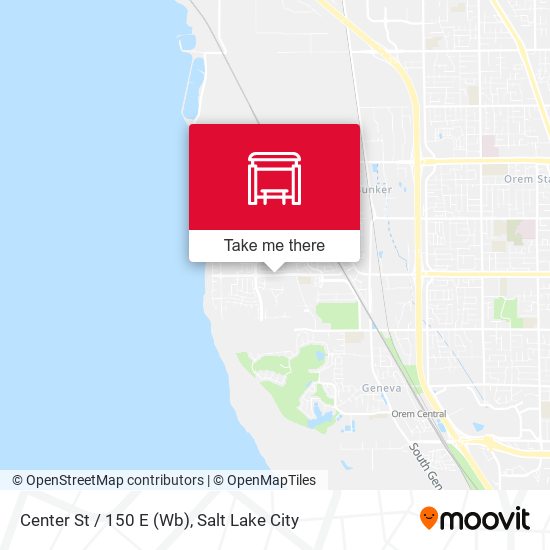 Center St / 150 E (Wb) map