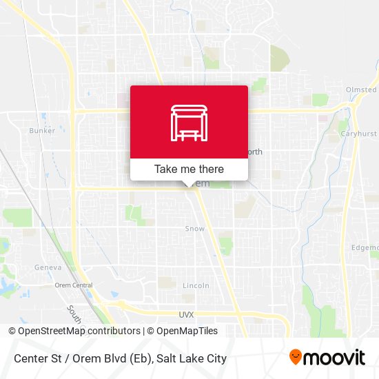 Mapa de Center St / Orem Blvd (Eb)