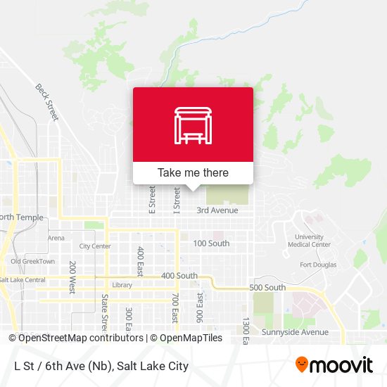 Mapa de L St / 6th Ave (Nb)