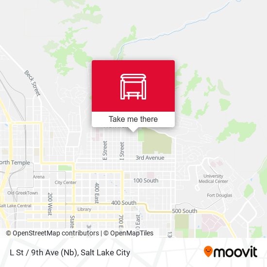 Mapa de L St / 9th Ave (Nb)