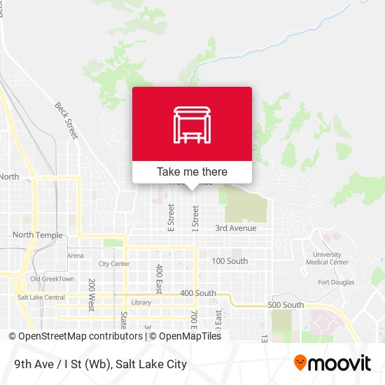 9th Ave / I St (Wb) map