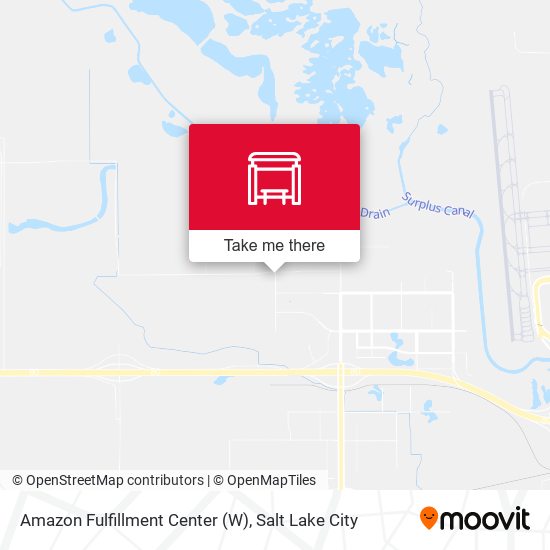 Amazon Fulfillment Center (W) map