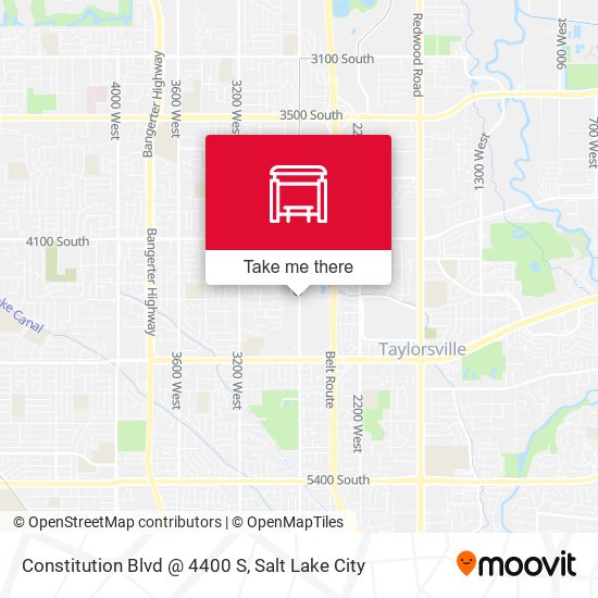 Mapa de Constitution Blvd @ 4400 S