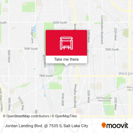 Jordan Landing Blvd. @ 7535 S map