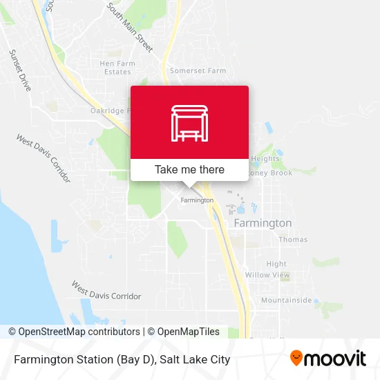 Mapa de Farmington Station (Bay D)