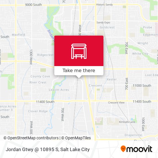 Jordan Gtwy @ 10895 S map