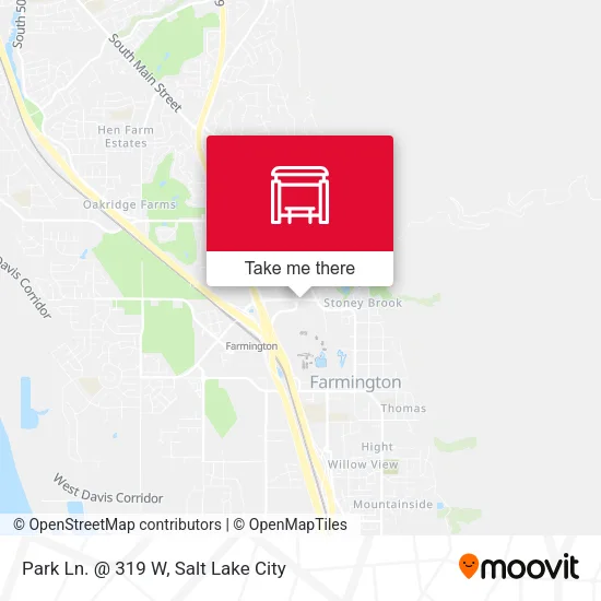 Mapa de Park Ln. @ 319 W