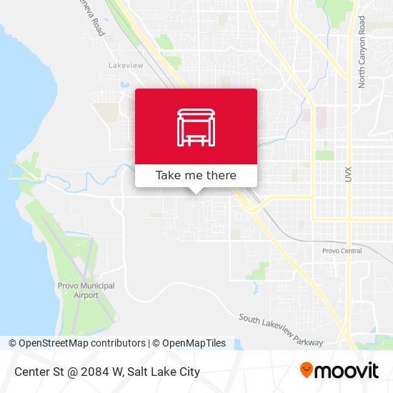 Center St @ 2084 W map