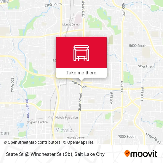 State St @ Winchester St (Sb) map