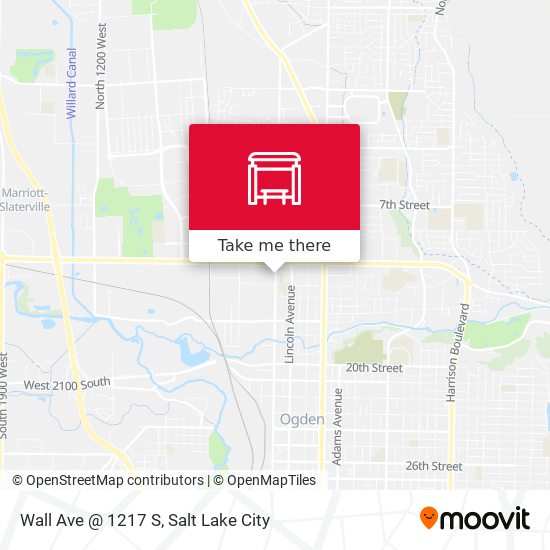 Wall Ave @ 1217 S map