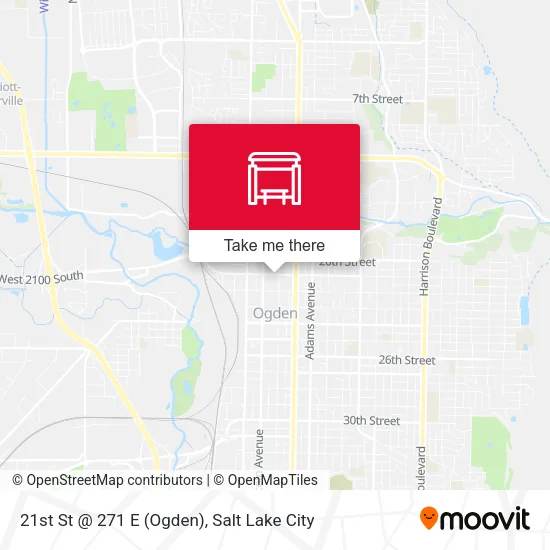 21st St @ 271 E   (Ogden) map