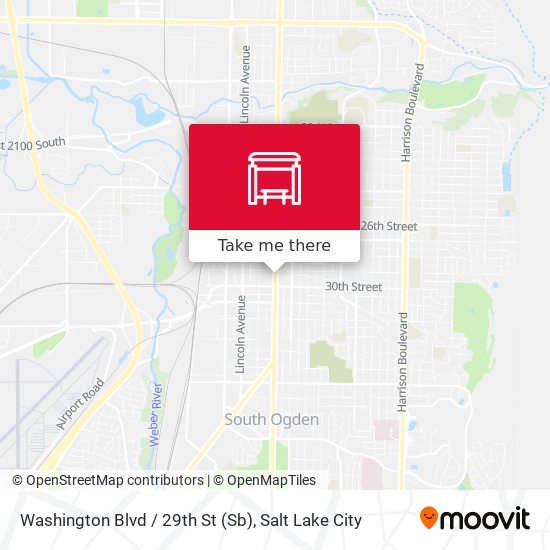 Mapa de Washington Blvd / 29th St (Sb)