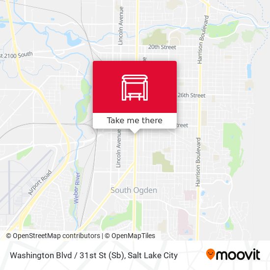 Washington Blvd / 31st St (Sb) map
