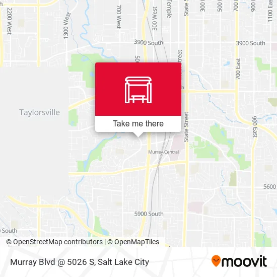 Mapa de Murray Blvd @ 5026 S