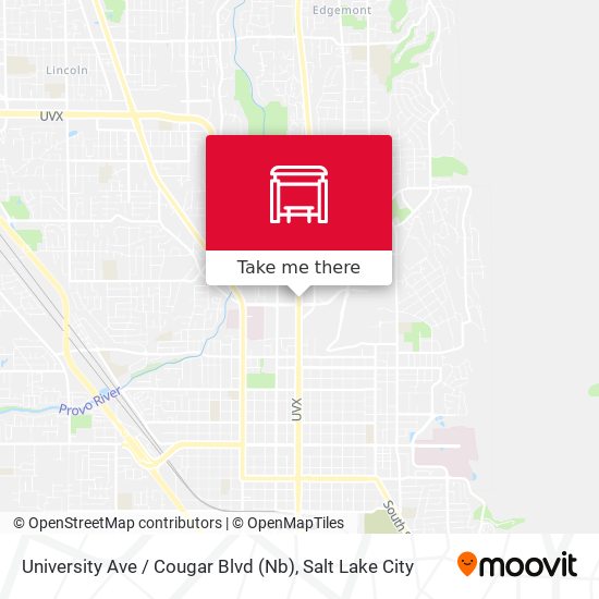 University Ave / Cougar Blvd (Nb) map