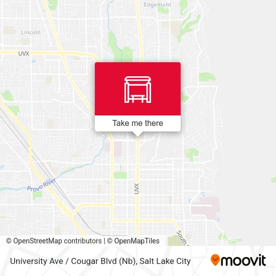 University Ave / Cougar Blvd (Nb) map
