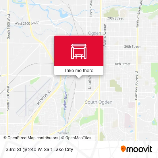 Mapa de 33rd St @ 240 W