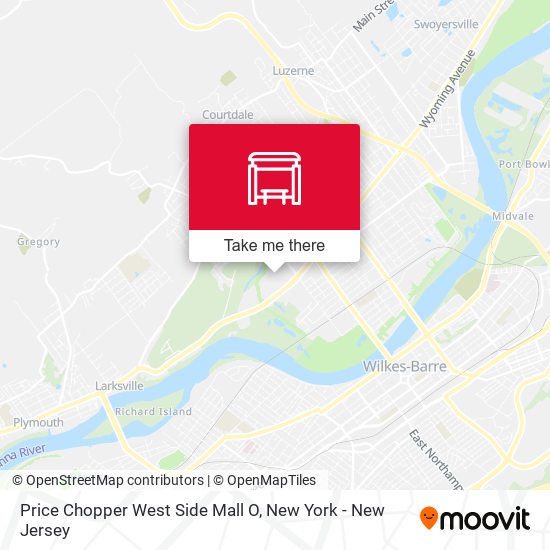Mapa de Price Chopper West Side Mall O
